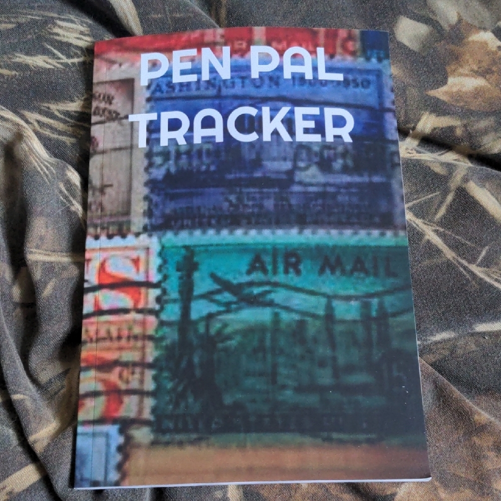 Colorful Pen Pal Tracker Notebook
